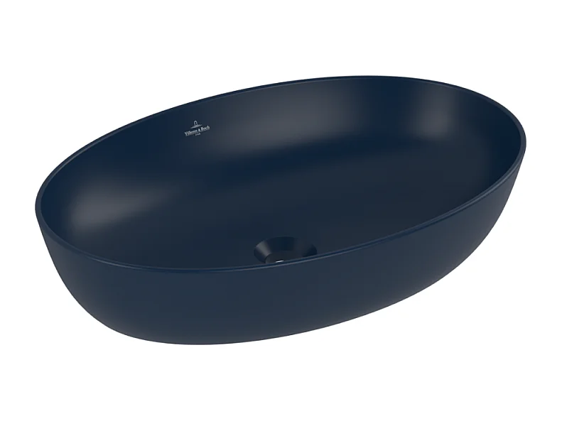 Vasque ovale à poser VILLEROY ET BOCH Artis Bleu Nightfall