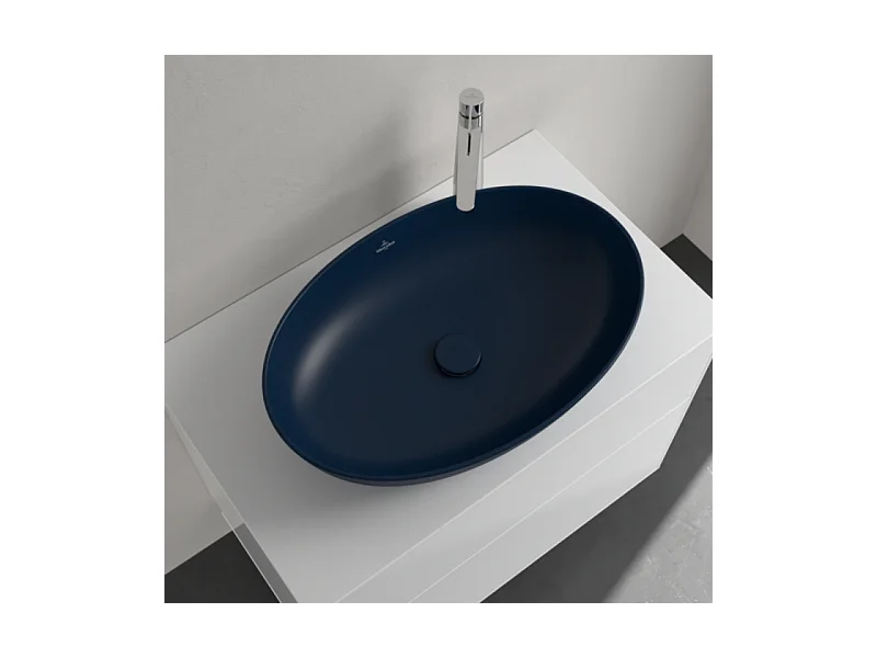 Vasque ovale à poser VILLEROY ET BOCH Artis Bleu Nightfall