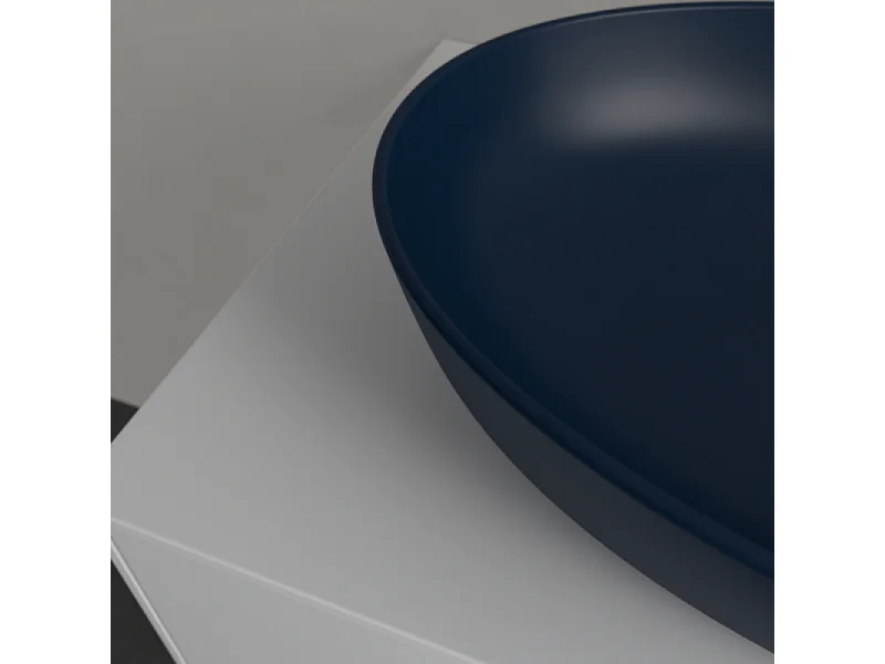 Vasque ovale à poser VILLEROY ET BOCH Artis Bleu Nightfall