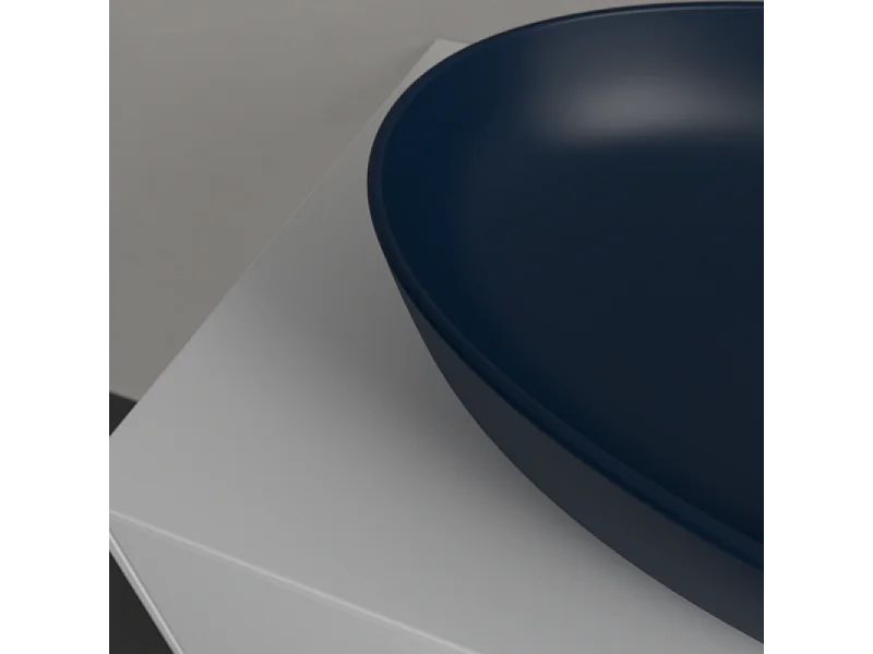 Vasque ovale à poser VILLEROY ET BOCH Artis Bleu Nightfall
