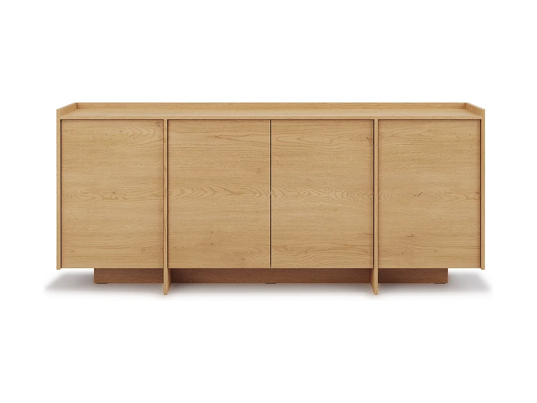 Aparador AMBIHOME JANDI - Carvalho claro, C200xP38xA90cm