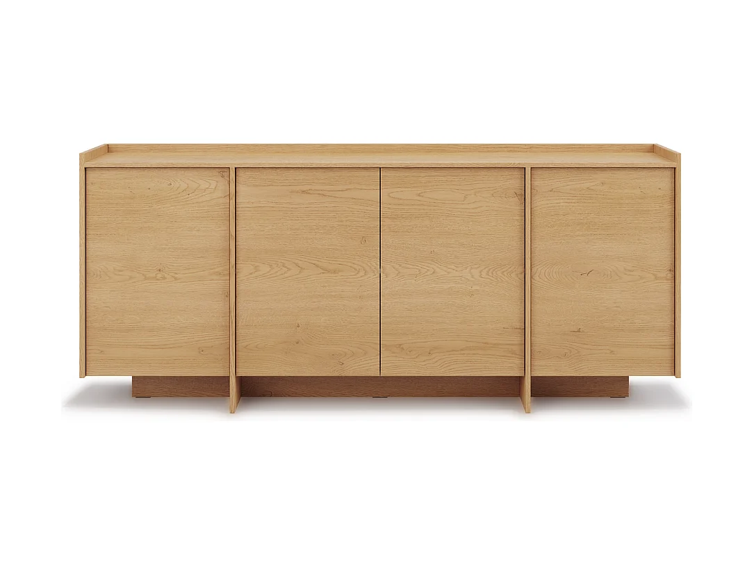 Aparador AMBIHOME JANDI - Carvalho claro, C200xP38xA90cm