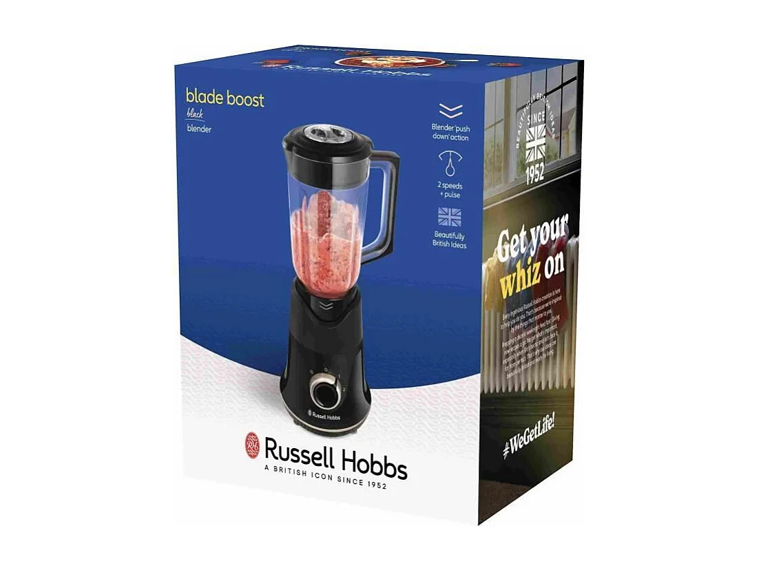 Blender - RUSSELL HOBBS - Blade Boost 26710-56 - 1,5L sans BPA - 20500 tpm - 2 vitesses + Pulse