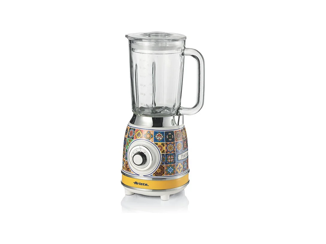 Blender Ariete Vintage bol verre Positano 583POS 1000 W Jaune