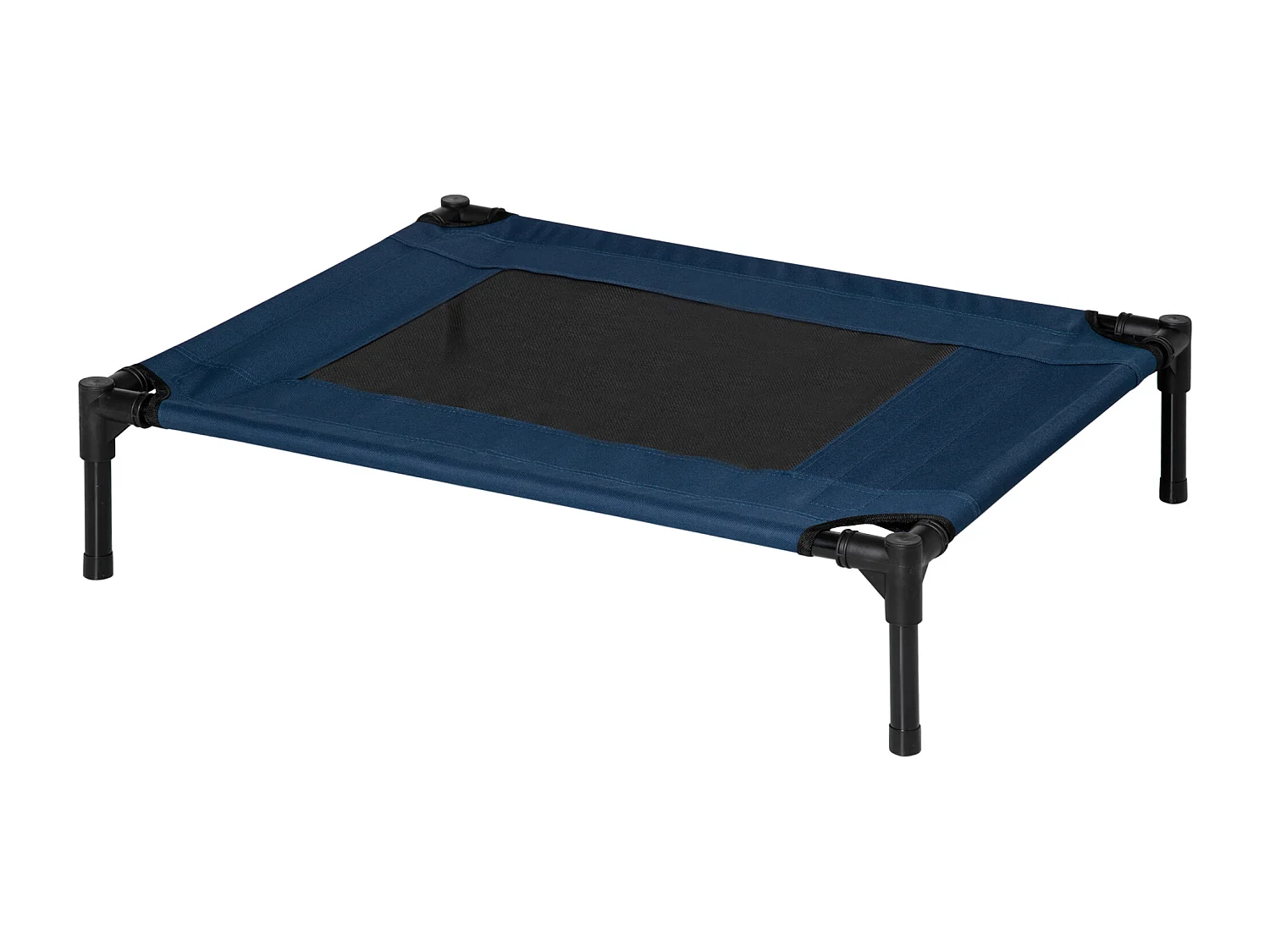 Letto rialzato per cani fino 20kg, campeggio, impermeabile - 76x61x18cm