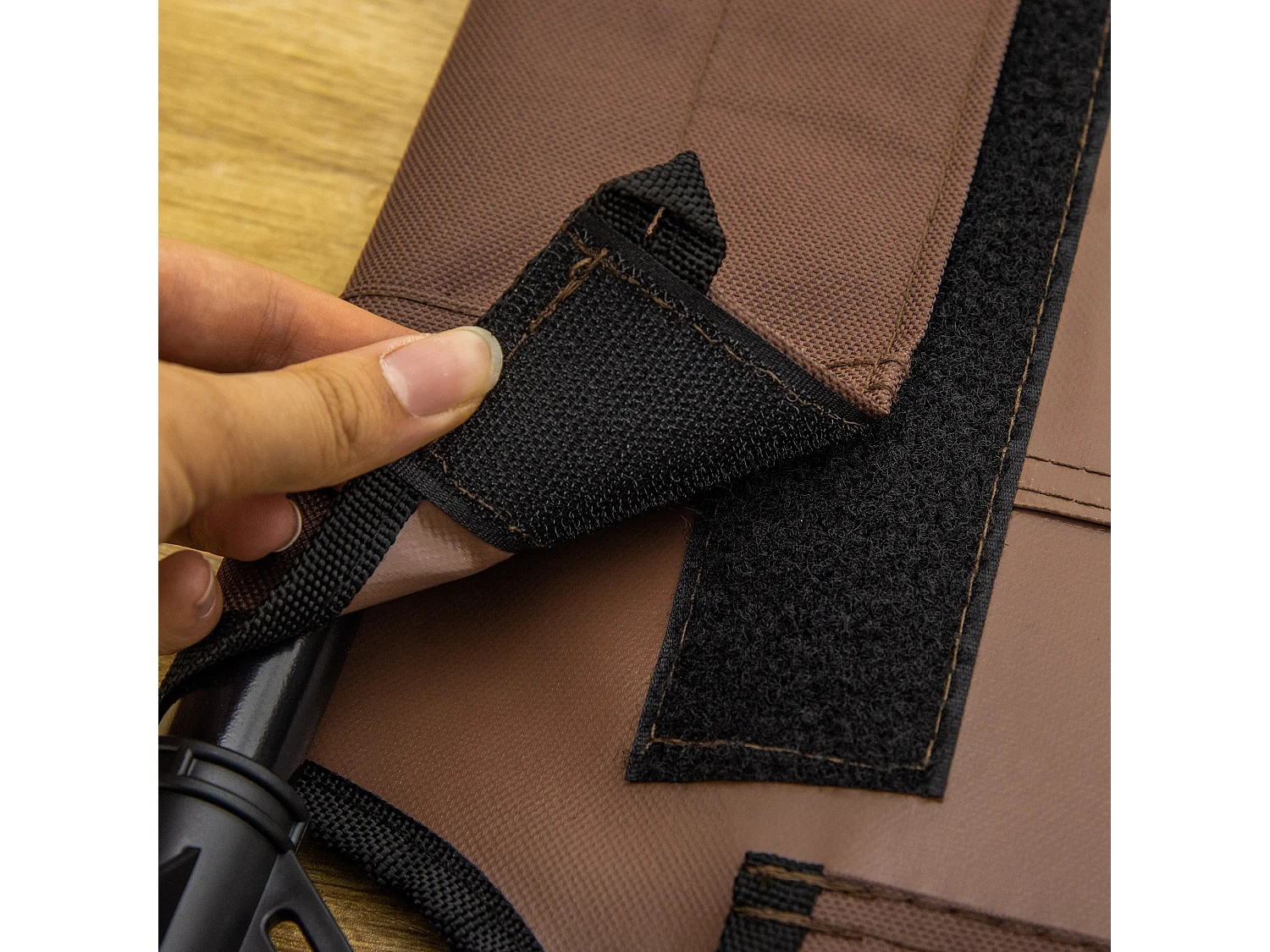 Brandina per cani grandi metallo e tessuto oxford traspirante