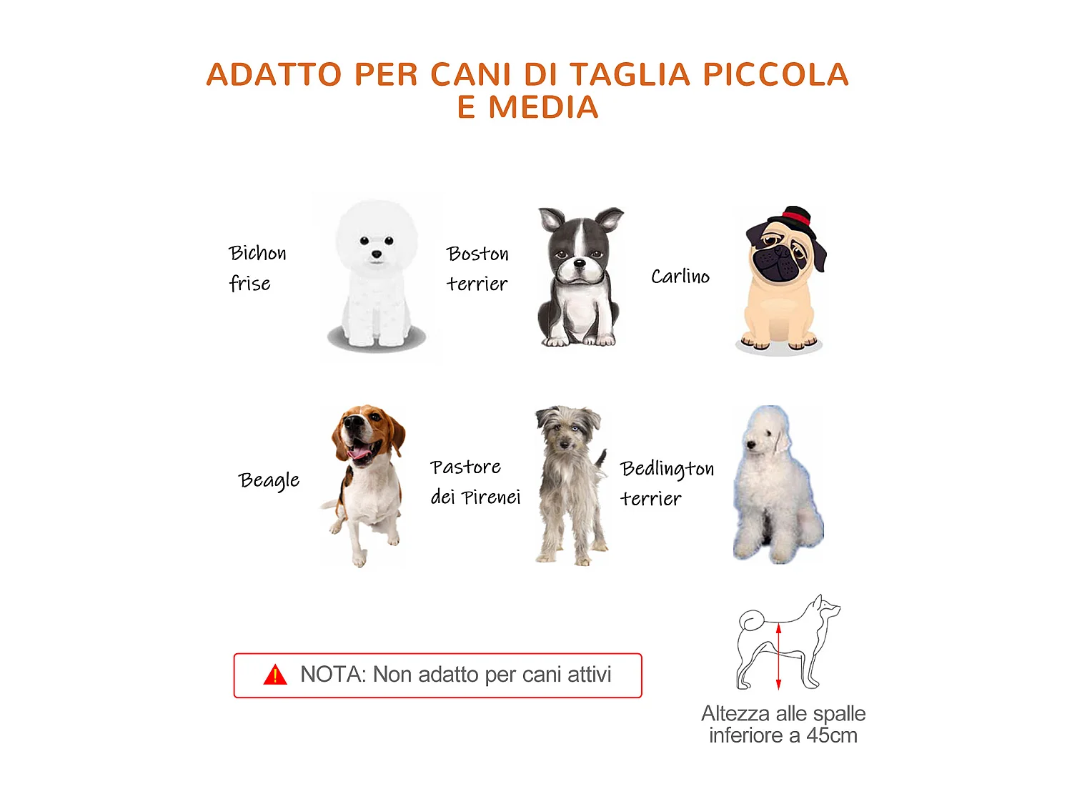 Cancellino per cani da interno estensibile 104-183cm in legno e acciaio