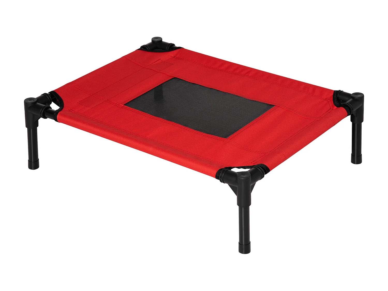 Cuccia estiva brandina per cani fino a 11.3kg da esterno e interno rossa