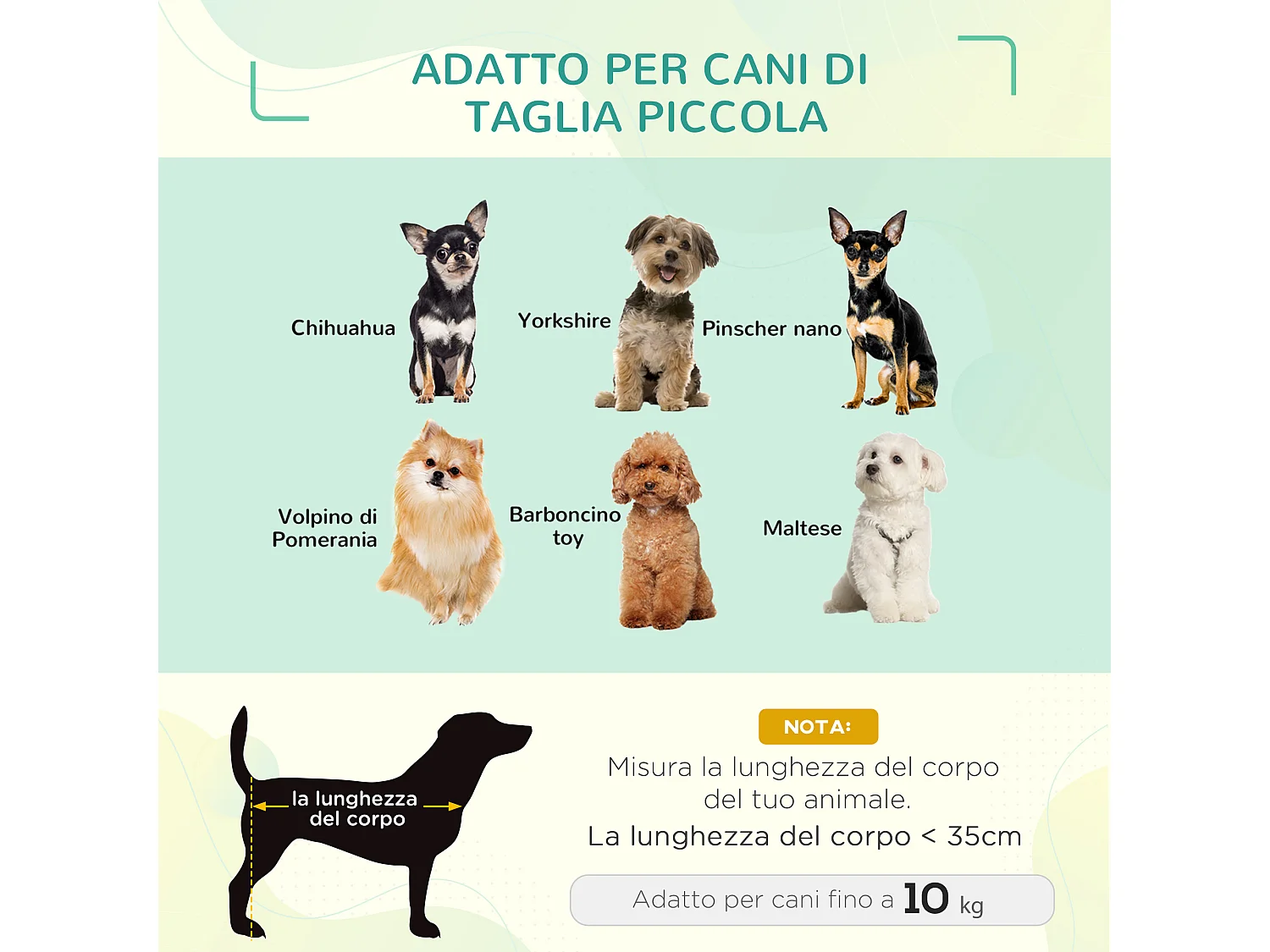 Cuccia estiva brandina per cani fino a 11.3kg da esterno e interno rossa
