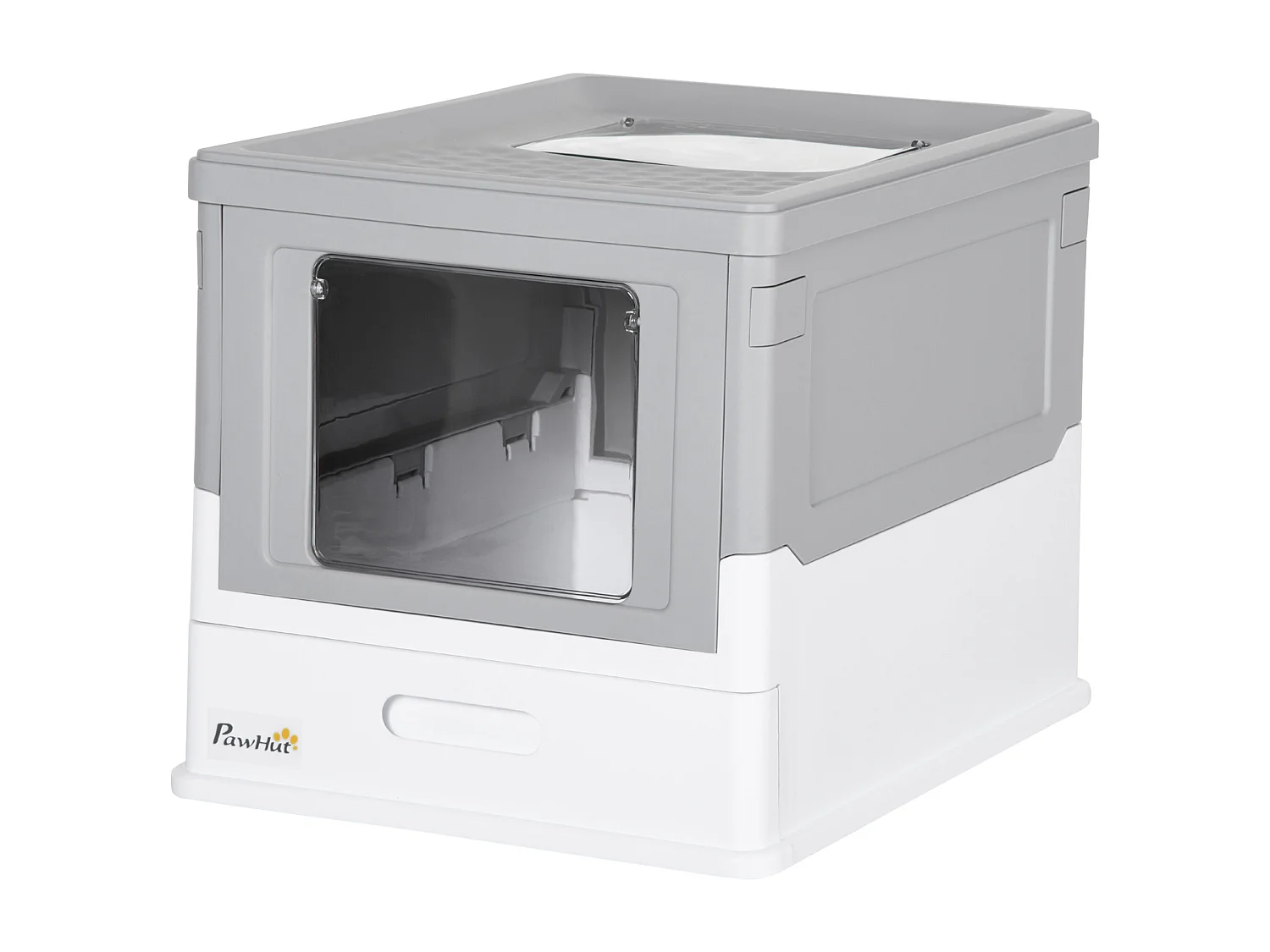 Lettiera per gatti chiusa con paletta vassoio estraibile e 2 porte