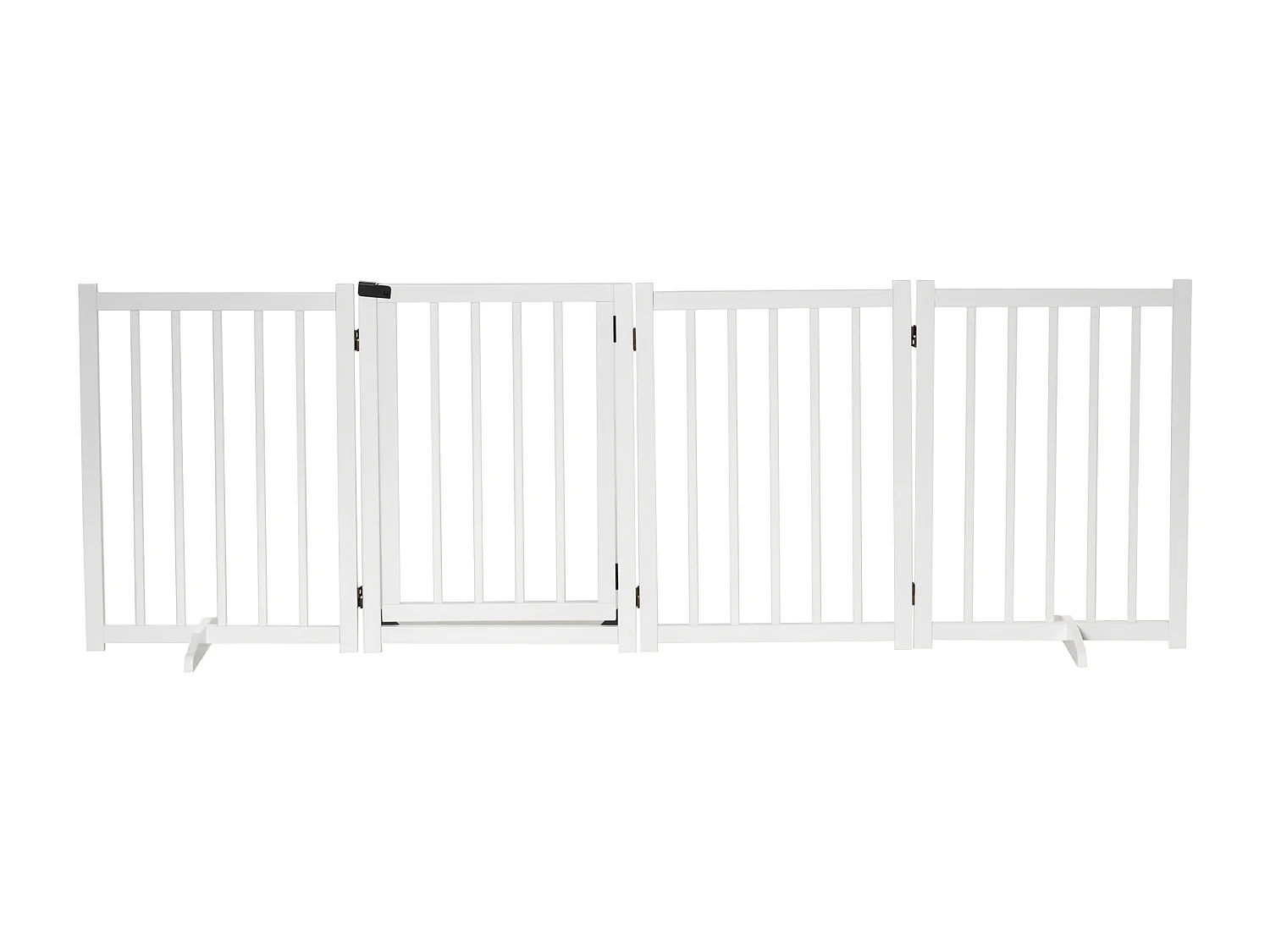 Cancellino pieghevole cani piccola/media taglia legno 237.5x36x80cm