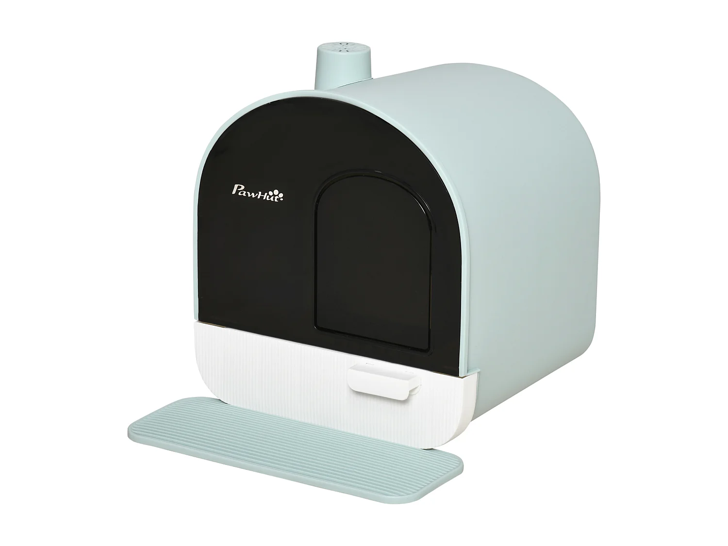 Lettiera per gatti chiusa con filtri paletta e vassoio removibile