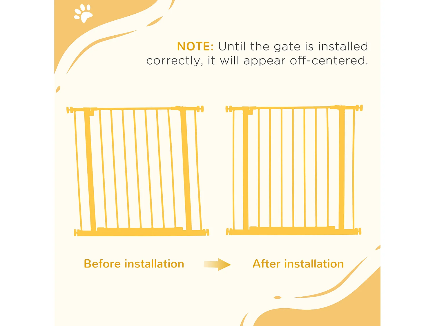 Cancelletto recinzione allungabile per porte e scale per cani animali 76