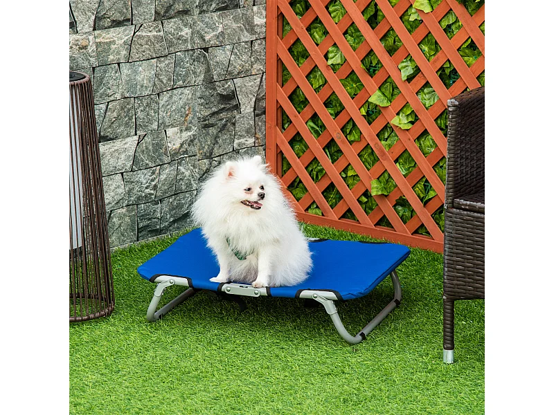 Cuccia per cani pieghevole lettino per cani taglia piccola 10kg blu