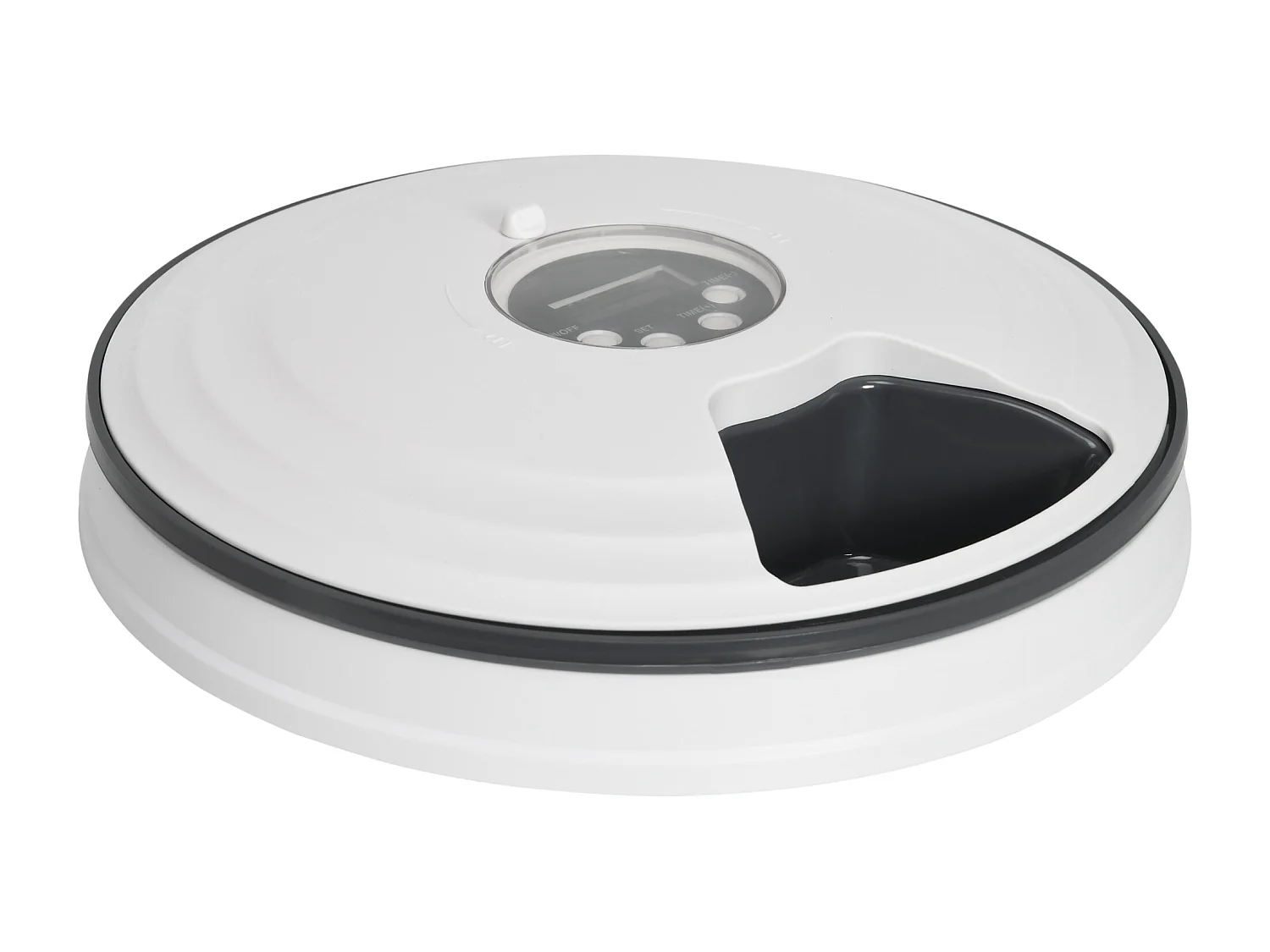 Distributore automatico cibo cani e gatti 6 ciotole con timer display led