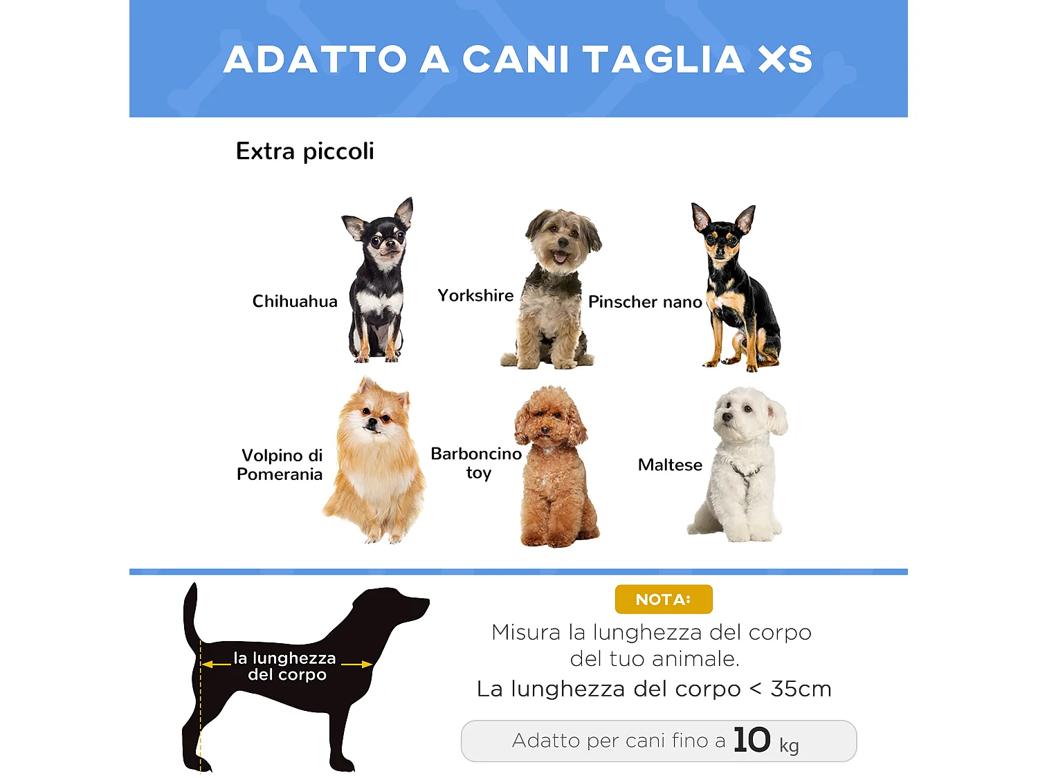 Lettino per cani pieghevole con tessuto oxford 600d grigio 59x46x15cm