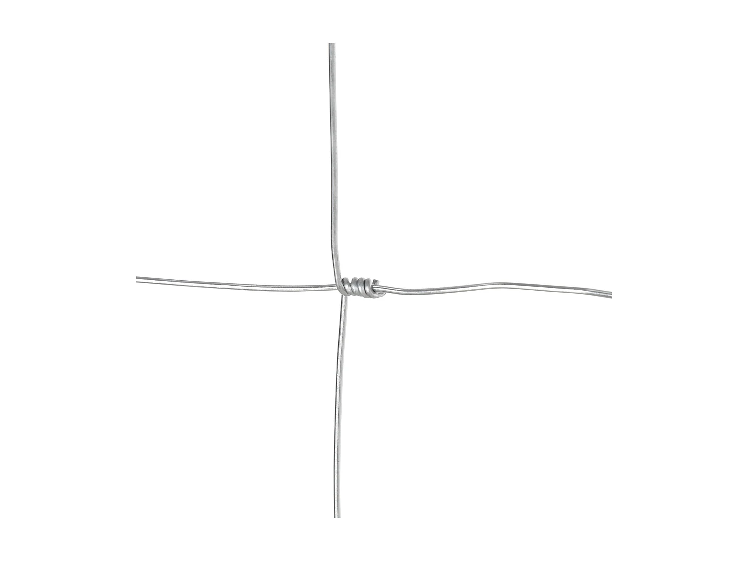 Rotolo di rete per recinzione metallica zincata da 26.1m altezza 1.2m