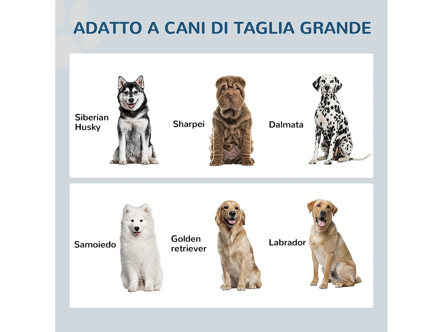 Ciotole per cani rialzate in acciaio inox e legno con cassetto 60x30x36cm