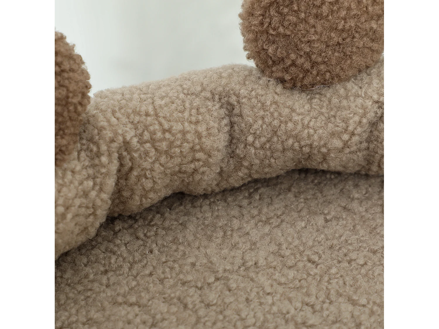 Albero per gatti a 3 livelli con trespolo e pallina bianco marrone