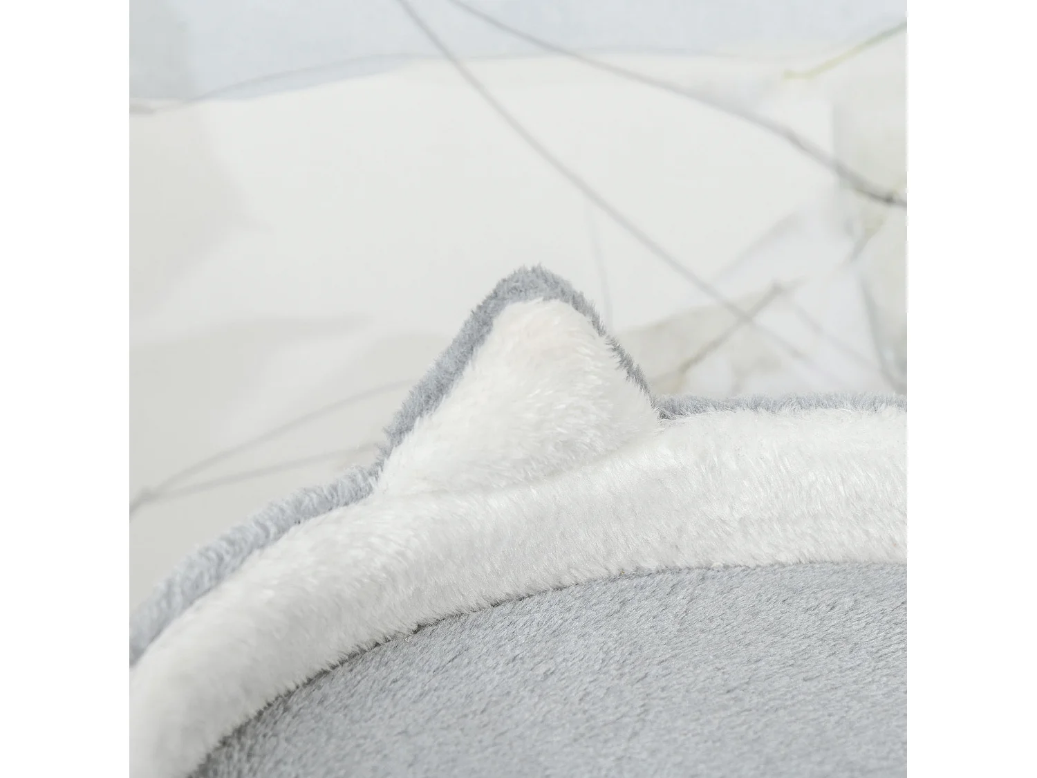 Albero tiragraffi per gatti con trespolo, casetta, rampa e pallina grigio