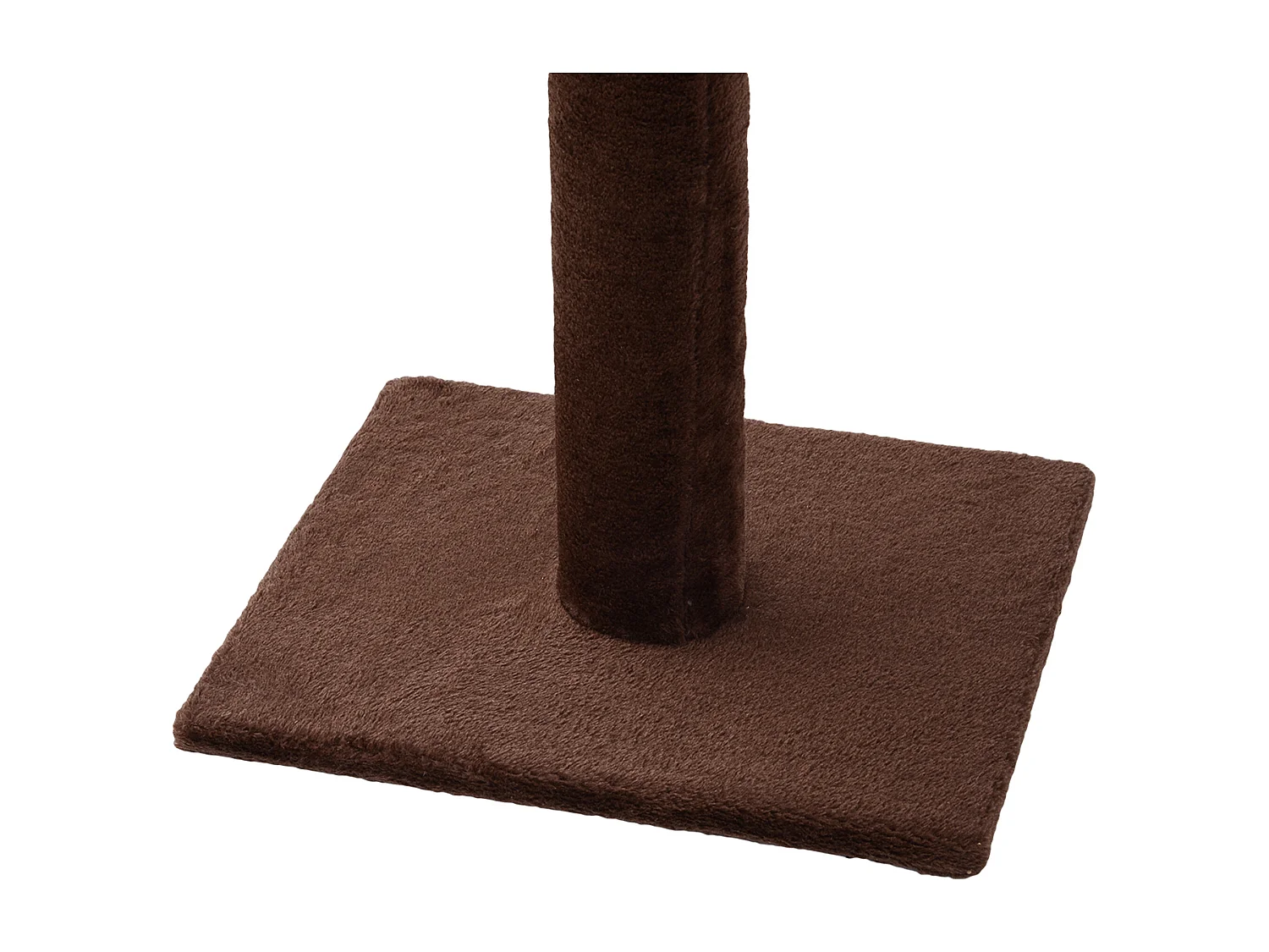 Albero tiragraffi a soffitto con altezza regolabile 230-260cm marrone