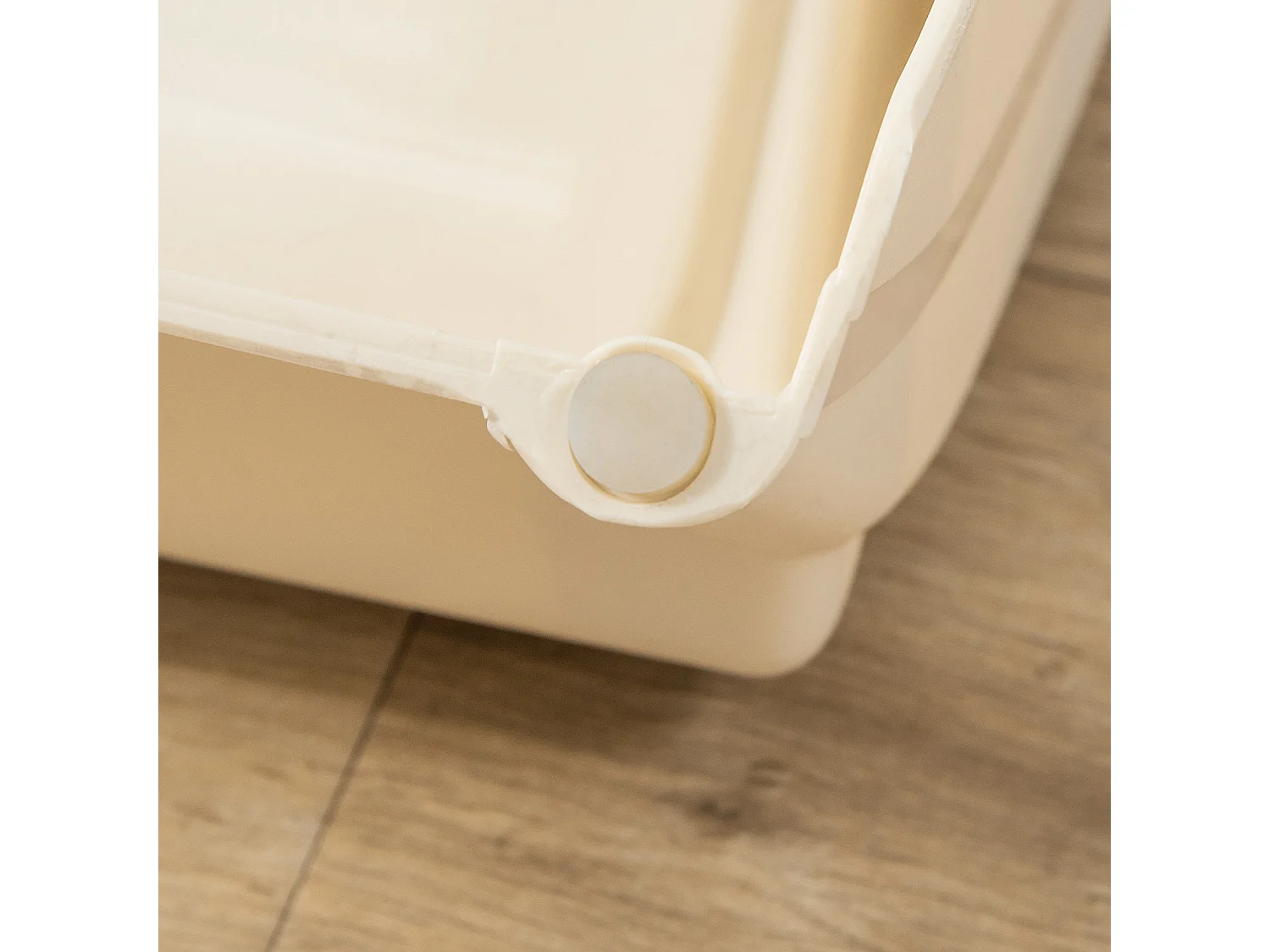 Scaletta per cani fino 10 kg pieghevole 4 scalini antiscivolo beige