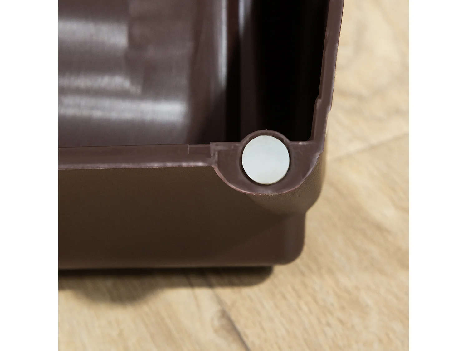 Scaletta per cani pieghevole con 4 gradini antiscivolo marrone