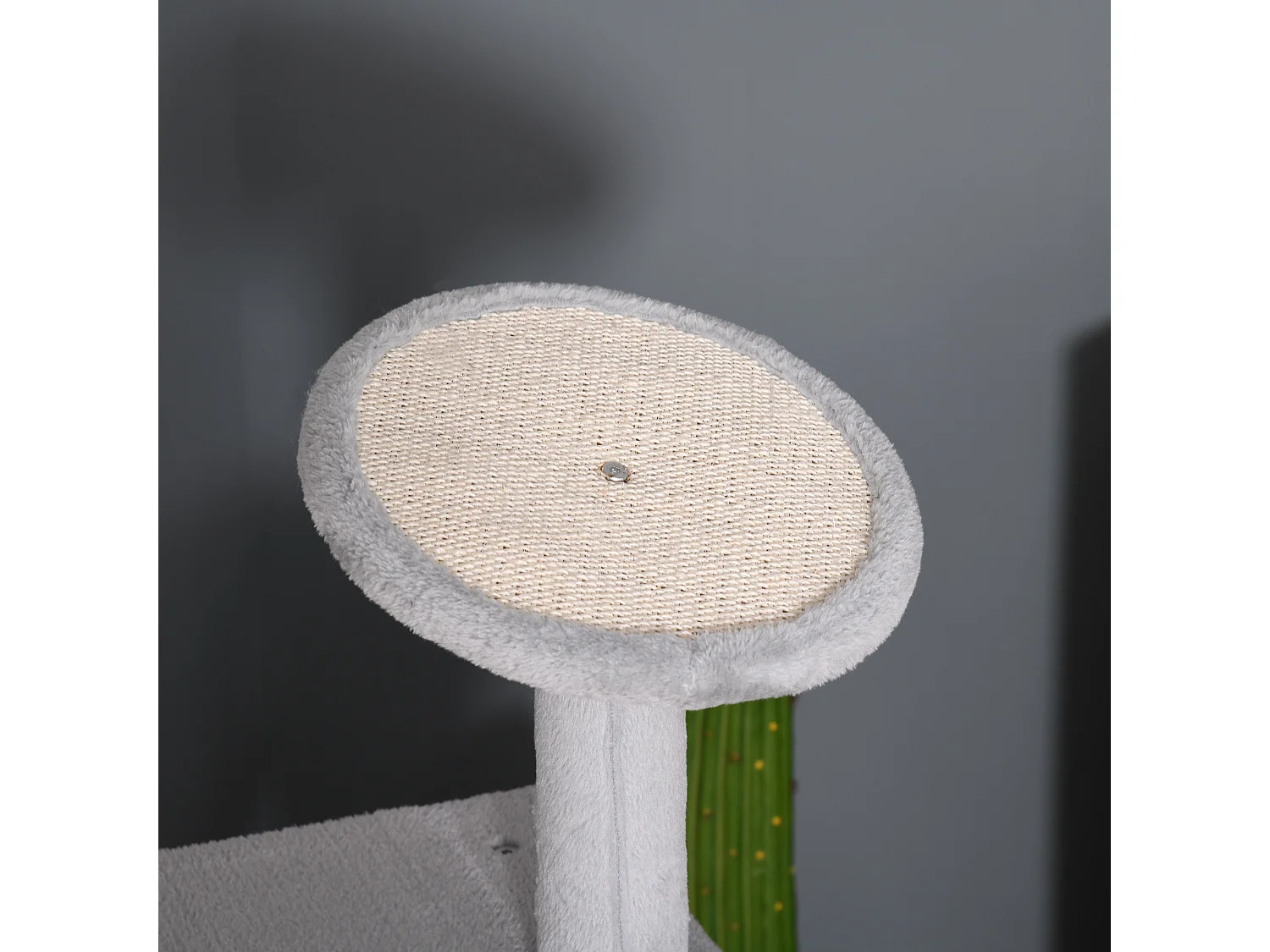 Albero tiragraffi per gattini e gatti adulti di max. 4.5kg grigio