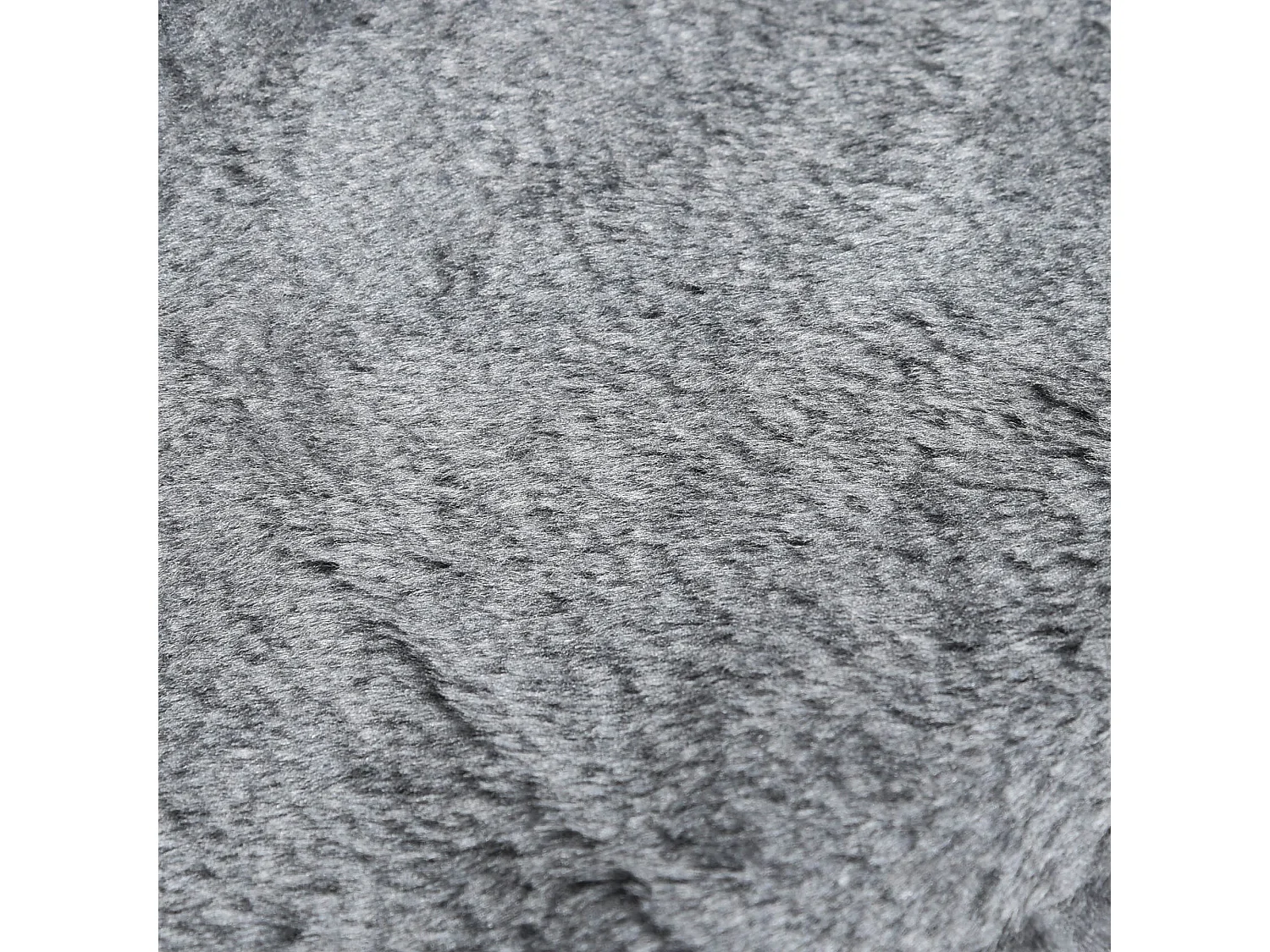 Scaletta per cani portatile a 4 gradini in poliestere e truciolato grigio