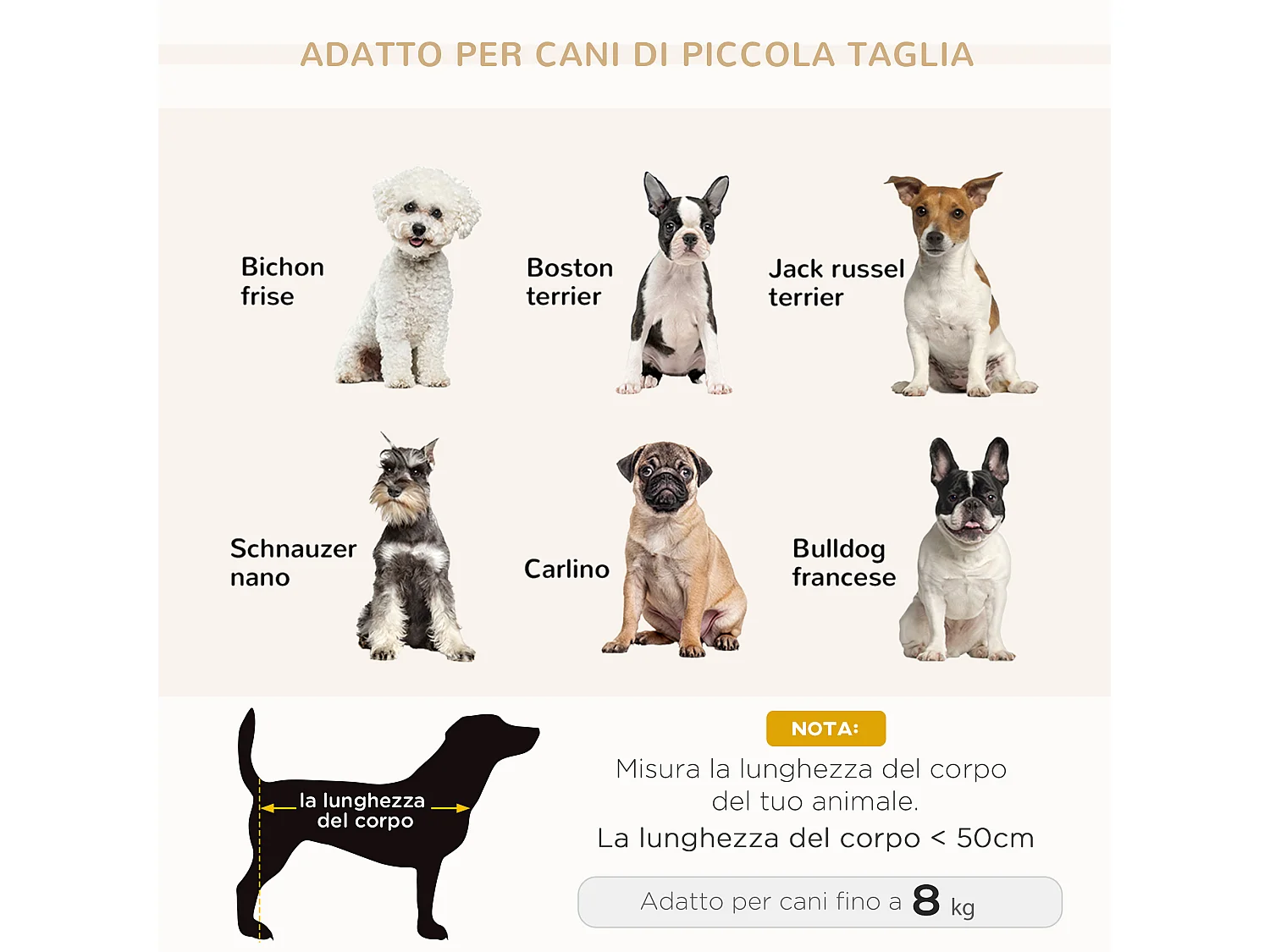 Divano per cani e gatti con cuscino imbottito in velluto e legno grigio