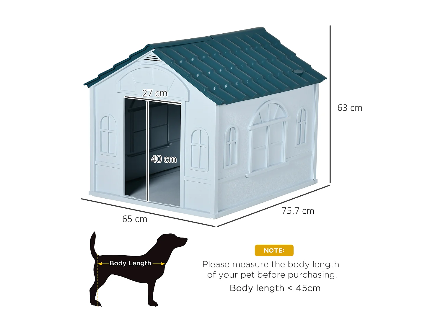 Cuccia per cani taglia media e piccola in pp impermeabile blu