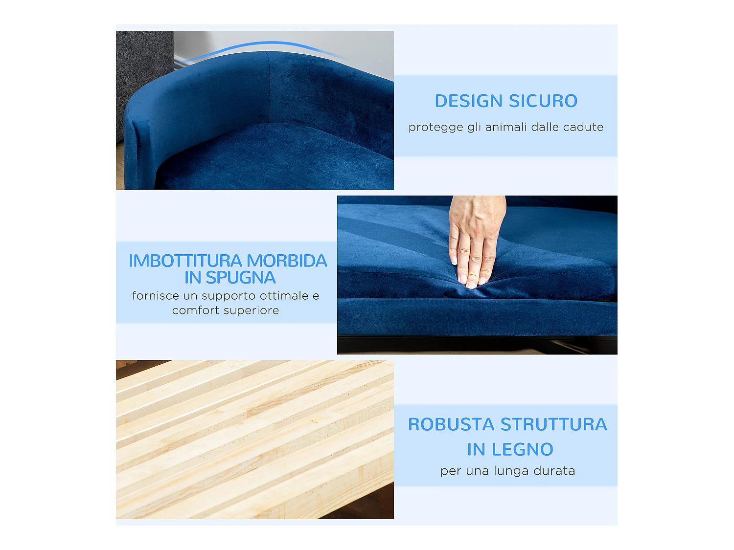 Cuccia per cani da interni divano per gatti cani di taglia piccola media