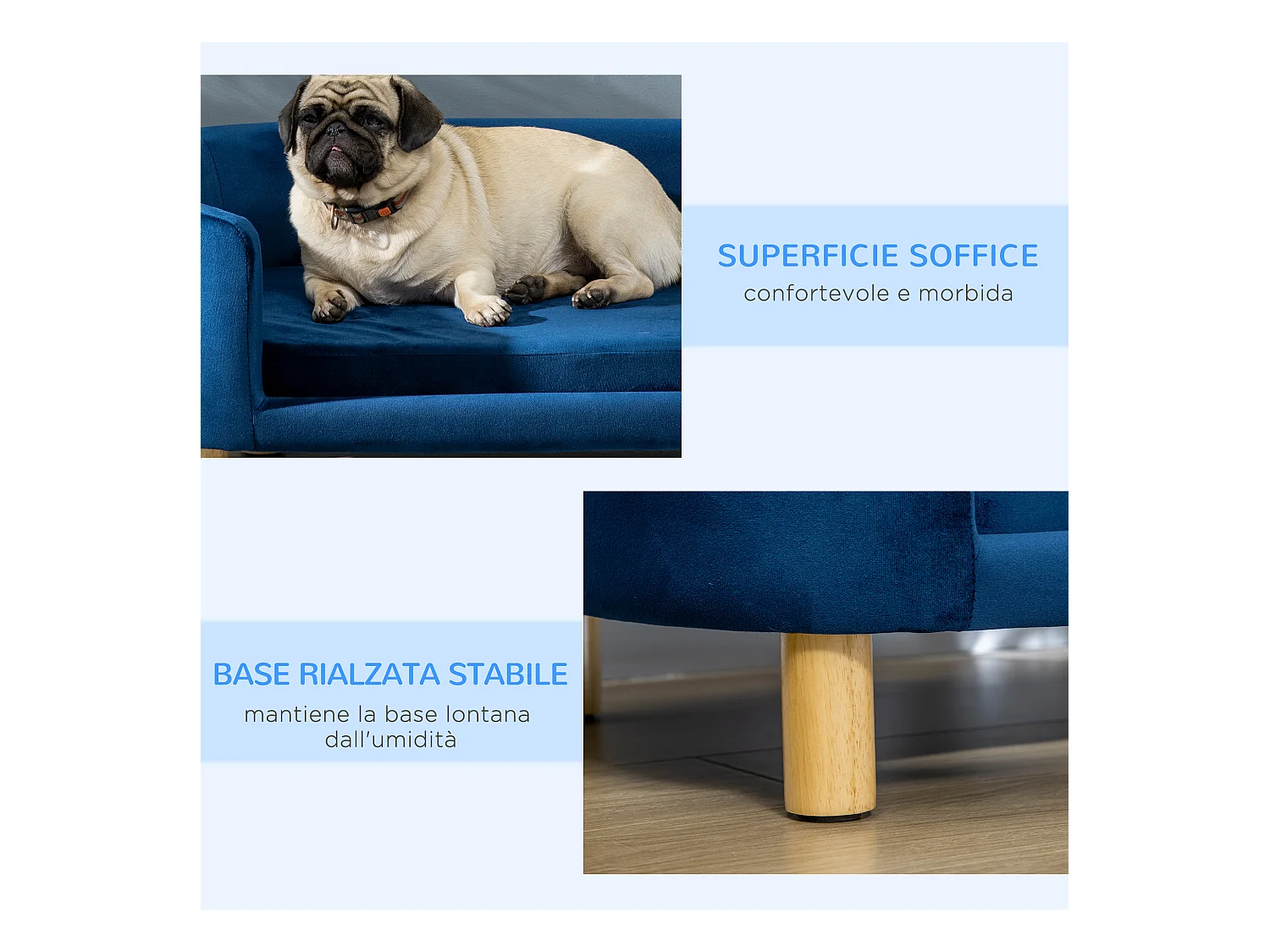 Cuccia per cani da interni divano per gatti cani di taglia piccola media