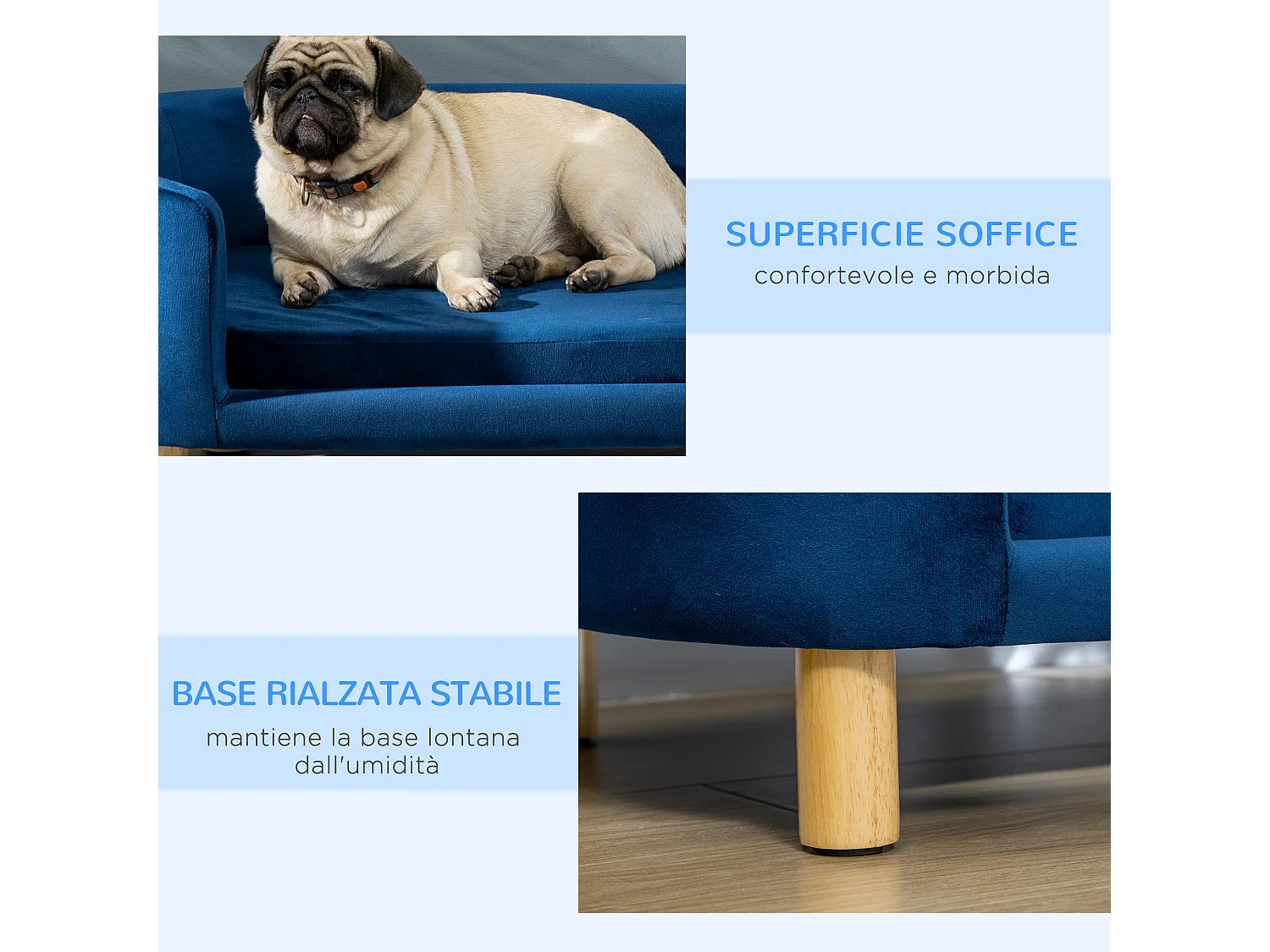 Cuccia per cani da interni divano per gatti cani di taglia piccola media