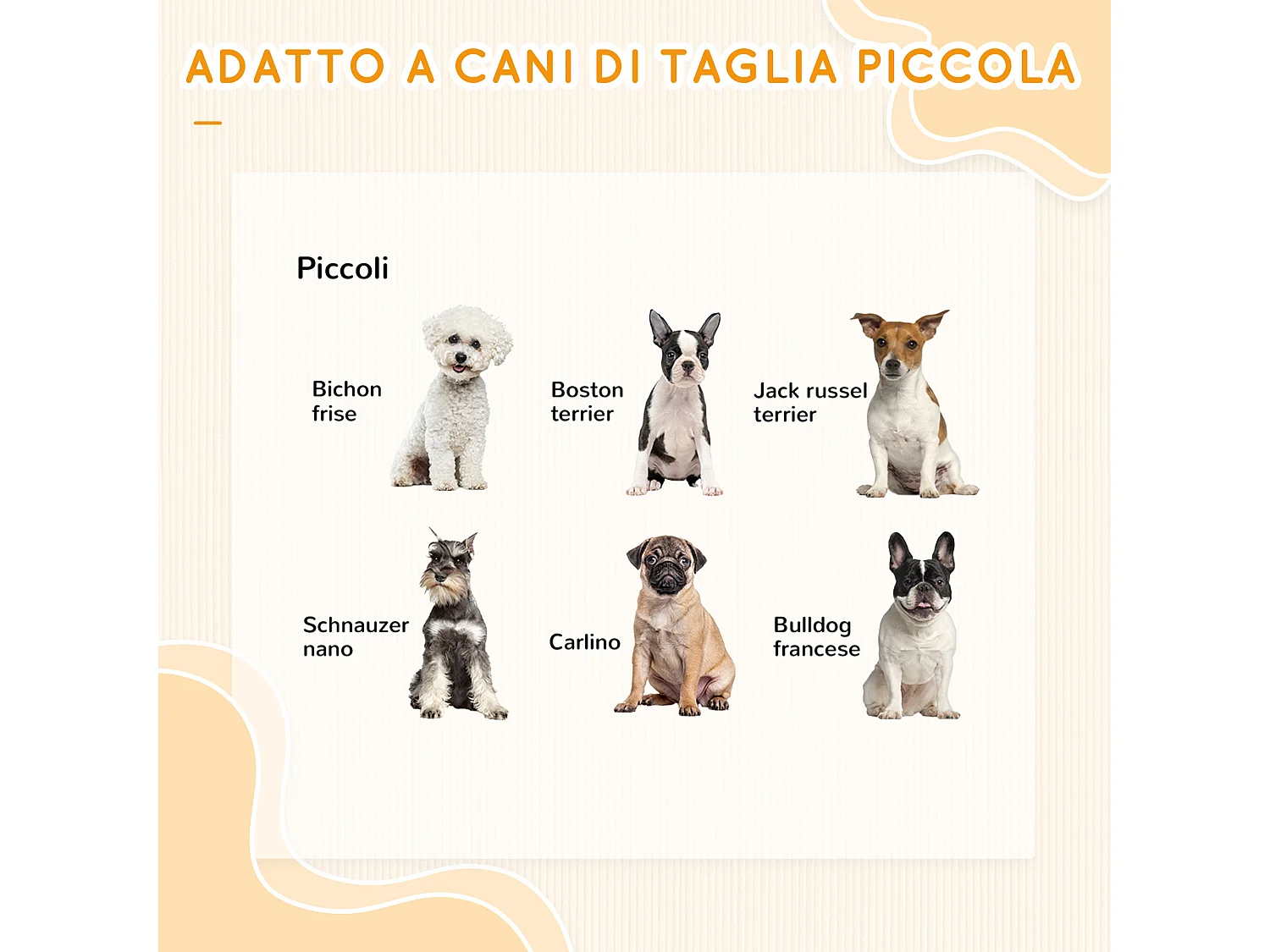 Scaletta per cani 3 gradini con contenitore pieghevole e lavabile bianco