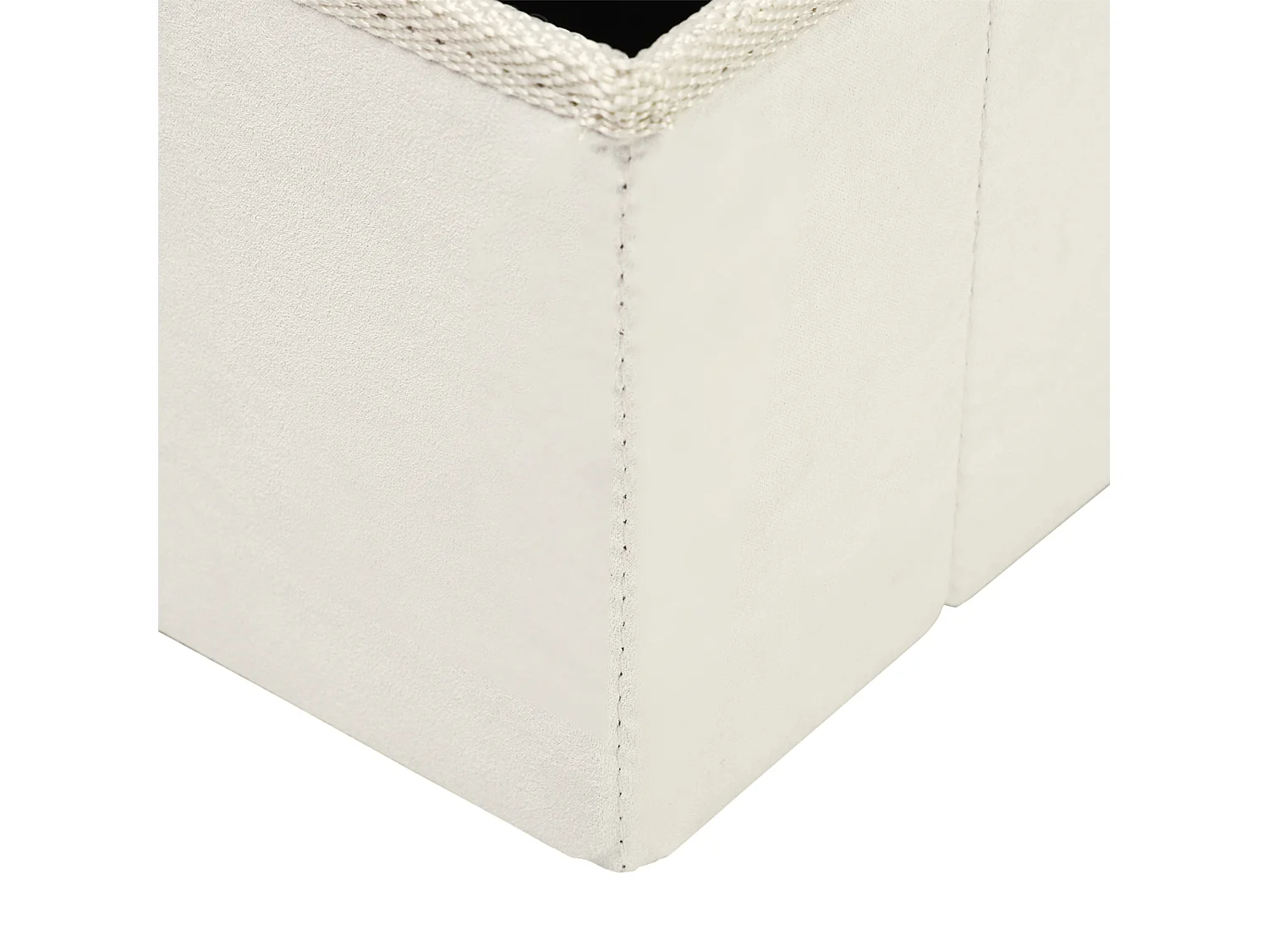 Scaletta per cani 3 gradini con contenitore pieghevole e lavabile bianco