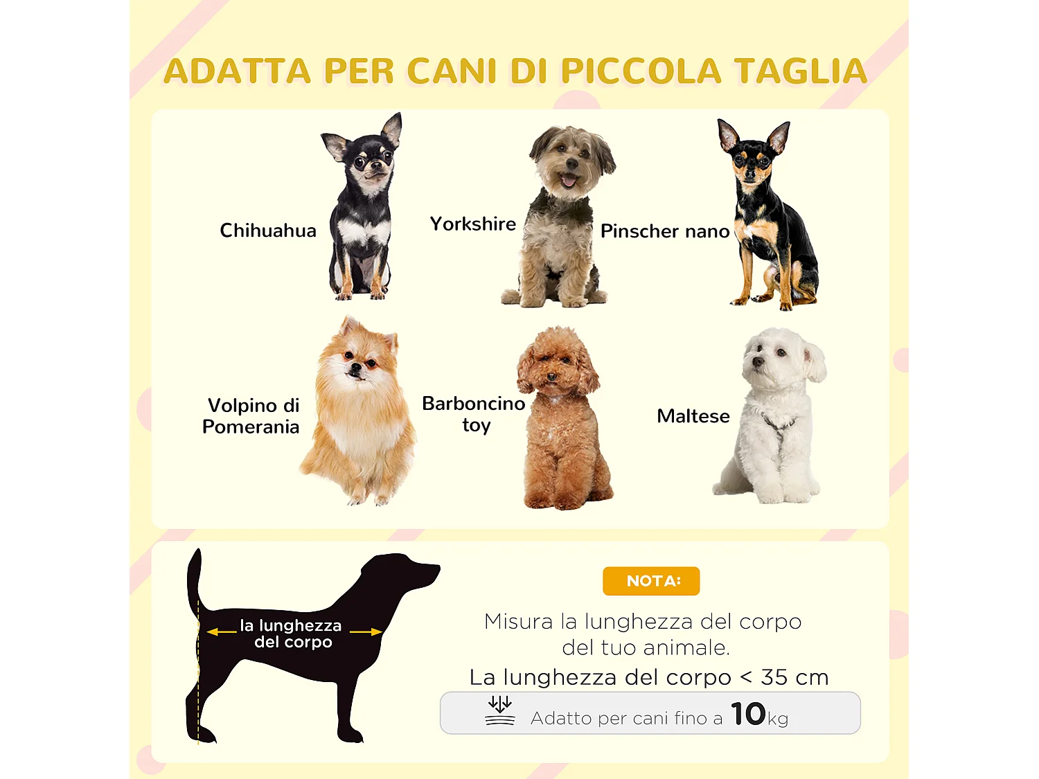Cuccia a casetta per cani da esterno impermeabile in legno di abete
