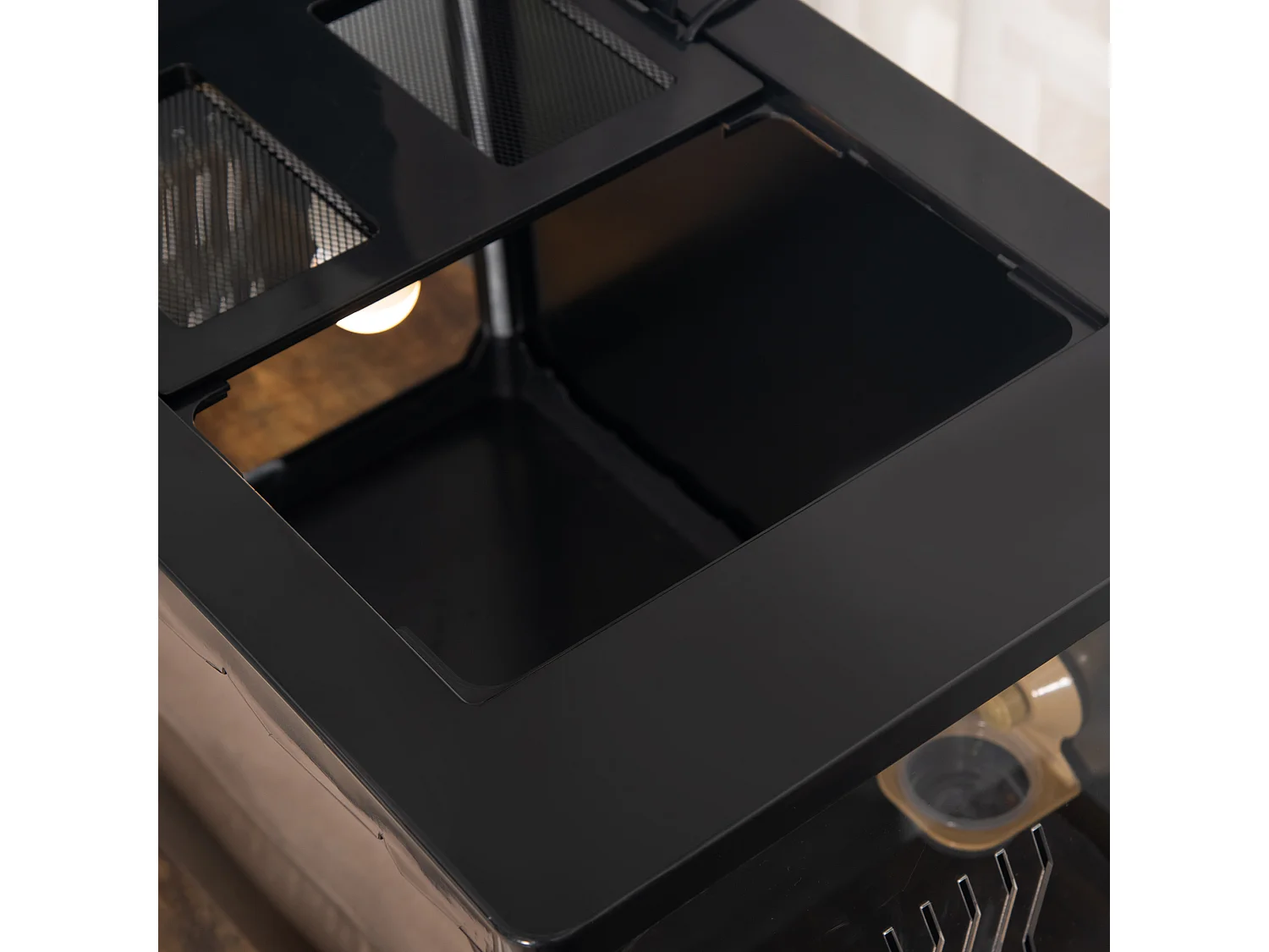 Terrario per tartarughe e rettili termometro 18-34℃ 60x40x40.5cm