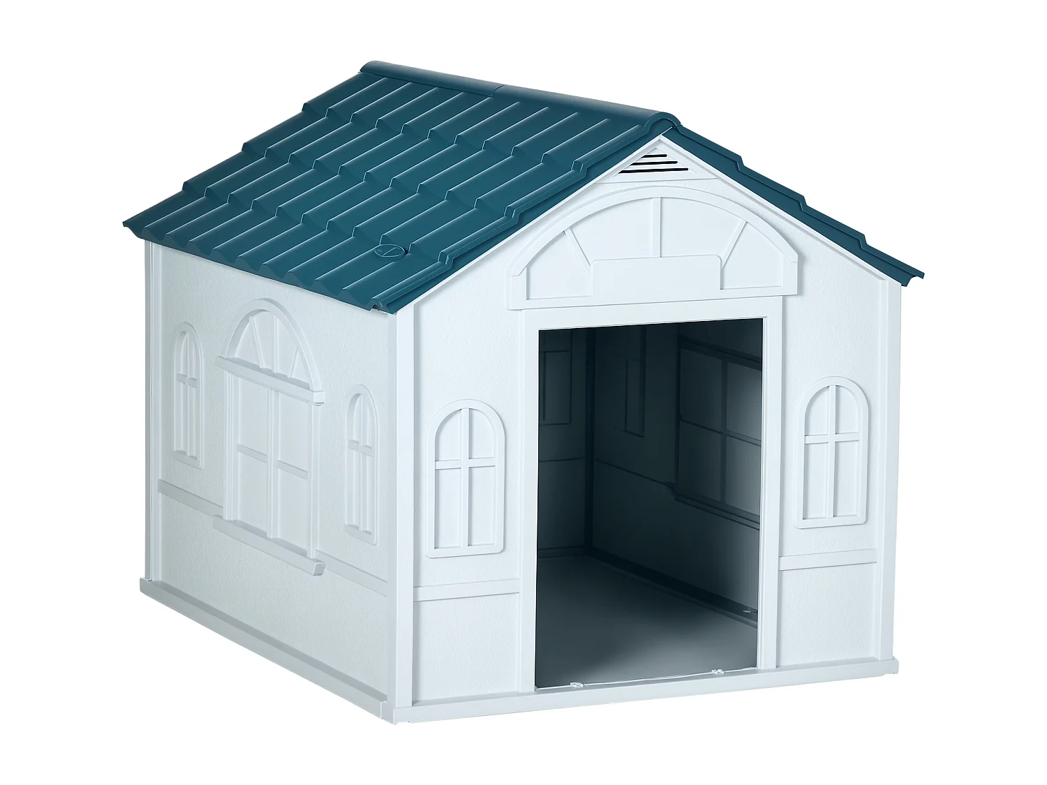 Cuccia per cani taglia media e grande in pp impermeabile blu