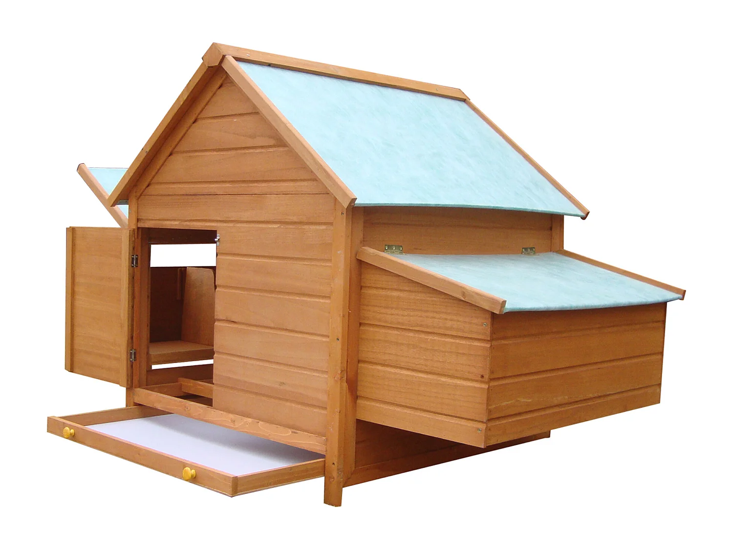 Pollaio gabbia per galline in legno da esterno o giardino impermeabile