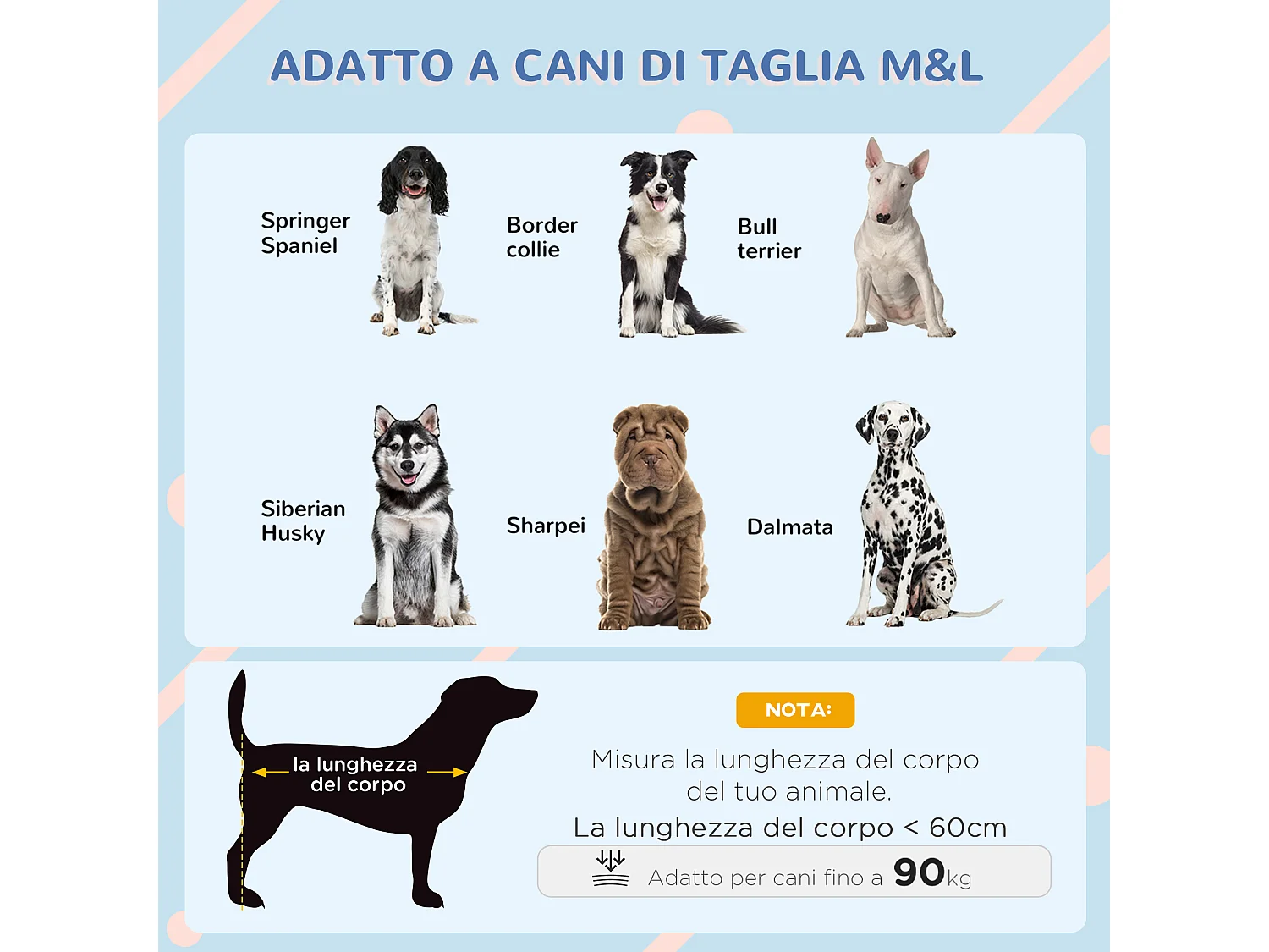 Cuccia per cani grandi in legno con pavimento rimovibile 84x99x87cm
