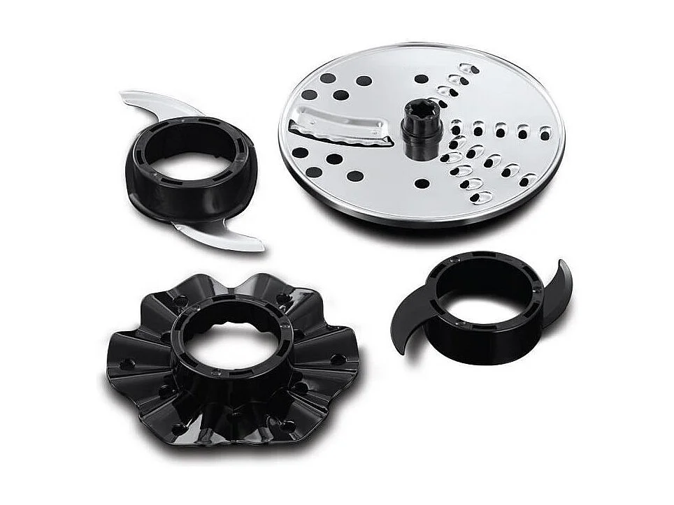 Robot Multifonction - RUSSELL HOBBS - Matte Black 24732-56 - 600 W - Bol 2,5 L - Lames inox - Disque réversible - Noir mat