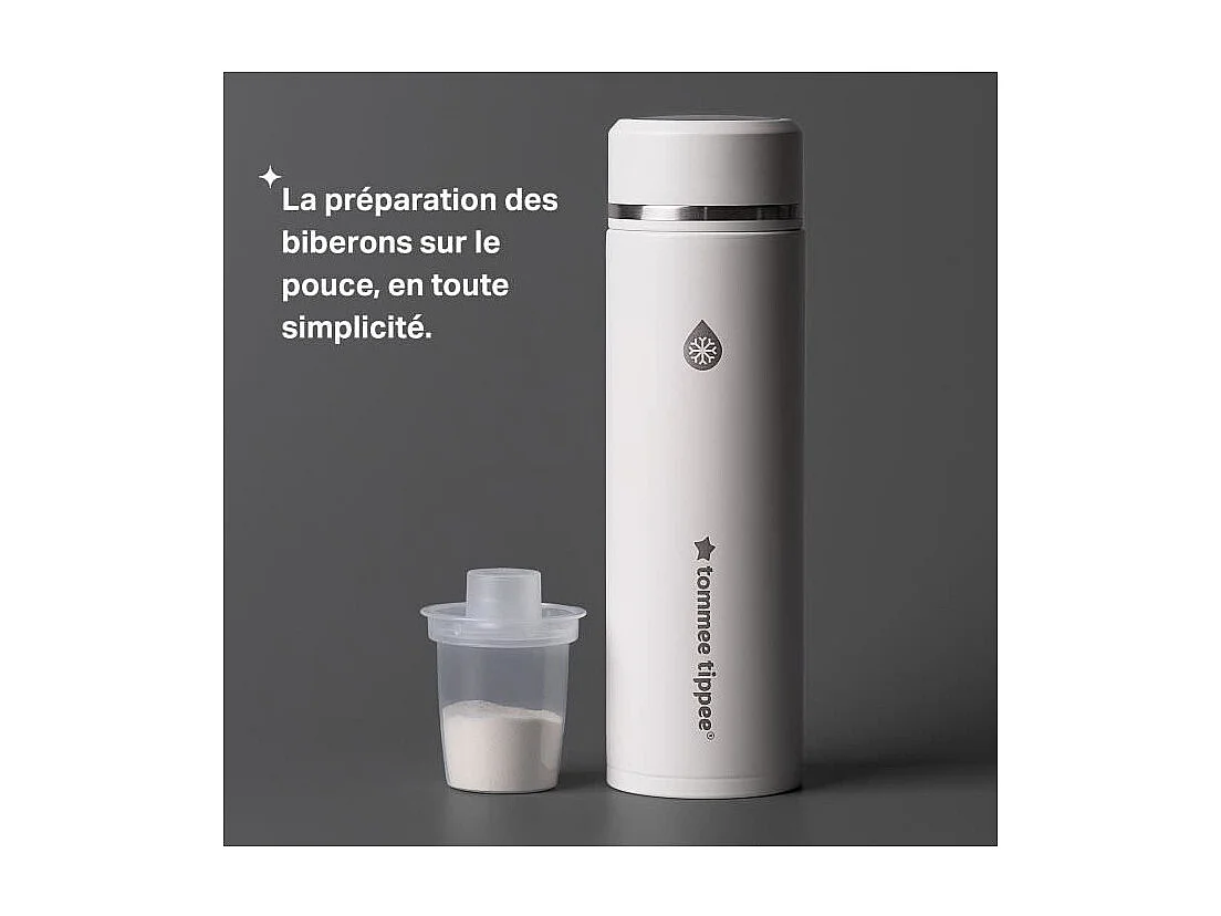 Préparateur de biberons - TOMMEE TIPPEE - GOPREP - Préparation portable parfaite - Gourde réfrigérante