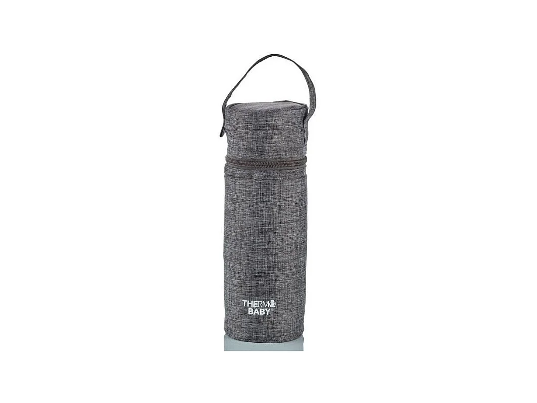 Porte biberon THERMOBABY - isotherme - gris chiné