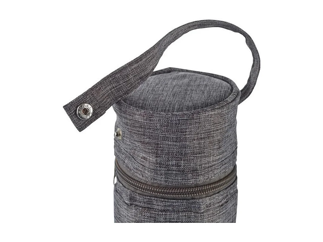 Portabiberón isotérmico Thermobaby 1L - Gris Chiné