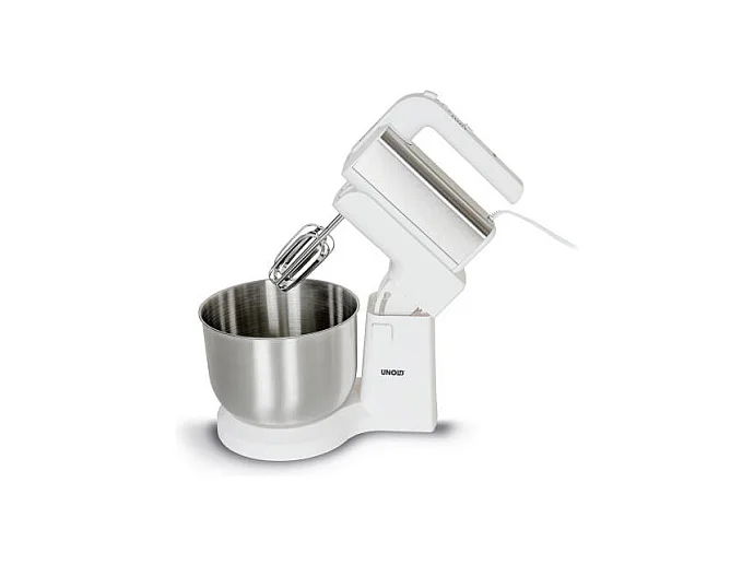 Unold Hand Blender with Mixing Bowl Hannah white silver (78720)