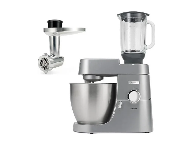 Robot patissier Chef XL 6,7L Blender + Hachoir metal - KENWOOD KVL4170S - Coloris Silver
