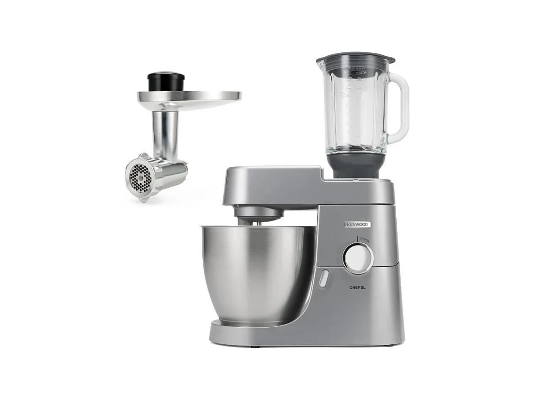 Robot patissier Chef XL 6,7L Blender + Hachoir metal - KENWOOD KVL4170S - Coloris Silver