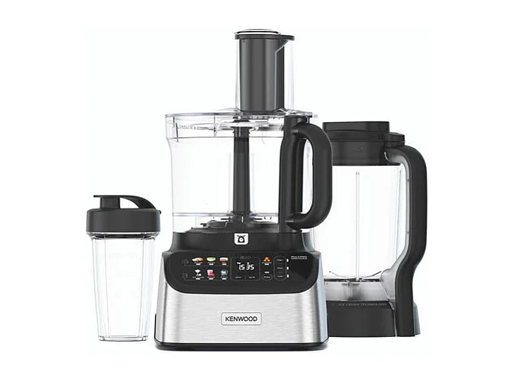 Robot multifonction Kenwood MultiPro OneTouch FDM73.850SS 1000 W Noir et Silver