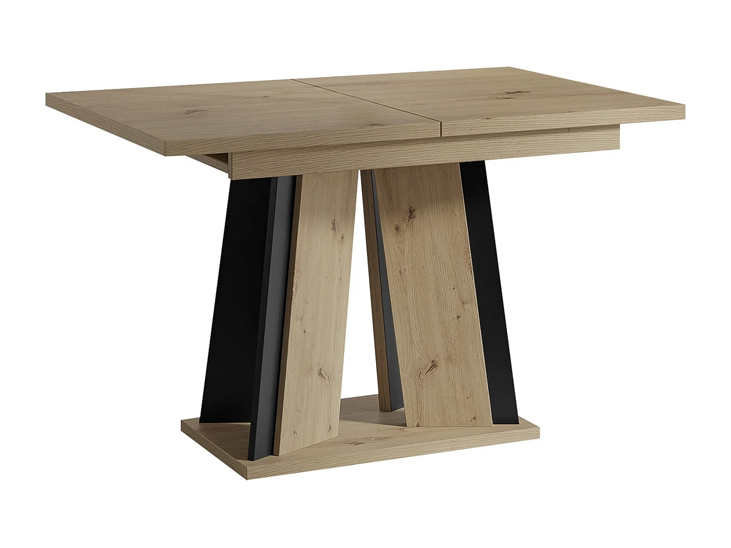 Mesa Goodyear 129, Extensível, Placa de aglomerado laminado, 8x8x12cm